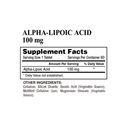 Alpha-Lipoic Acid 100mg