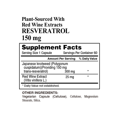 Resveratrol 150 mg