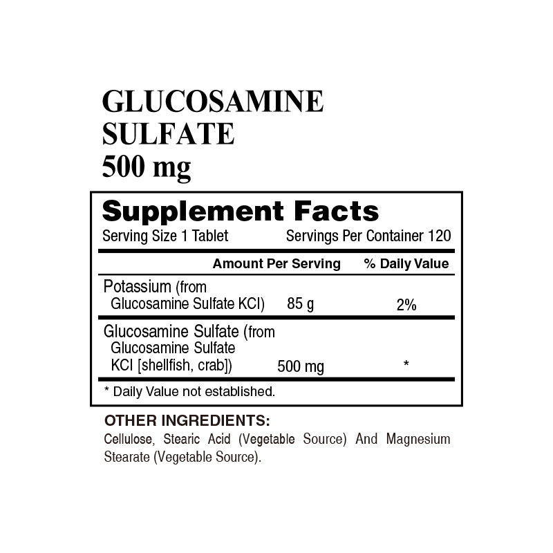 Glucosamine Sulfate 500mg