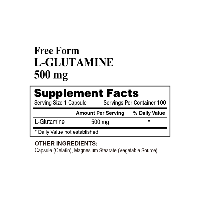 L-Glutamine 500 mg