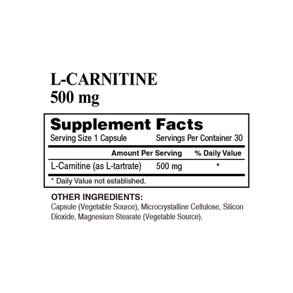 L-Carnitine 500 mg