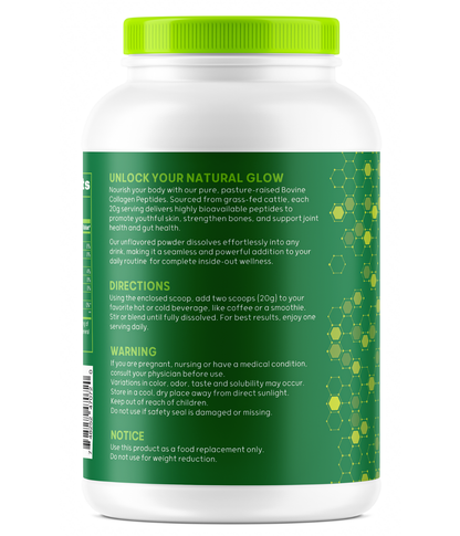 Collagen Peptides (Grass-fed Bovine) 600g
