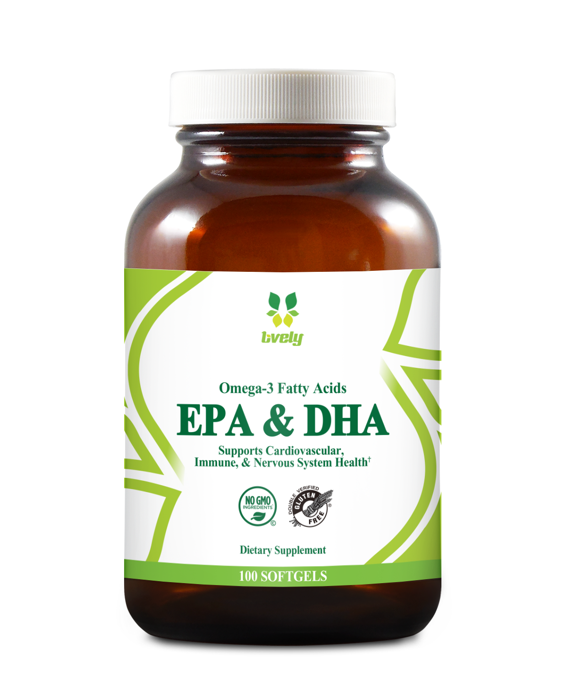 EPA & DHA Omega-3 Fatty Acids 100 Softgels