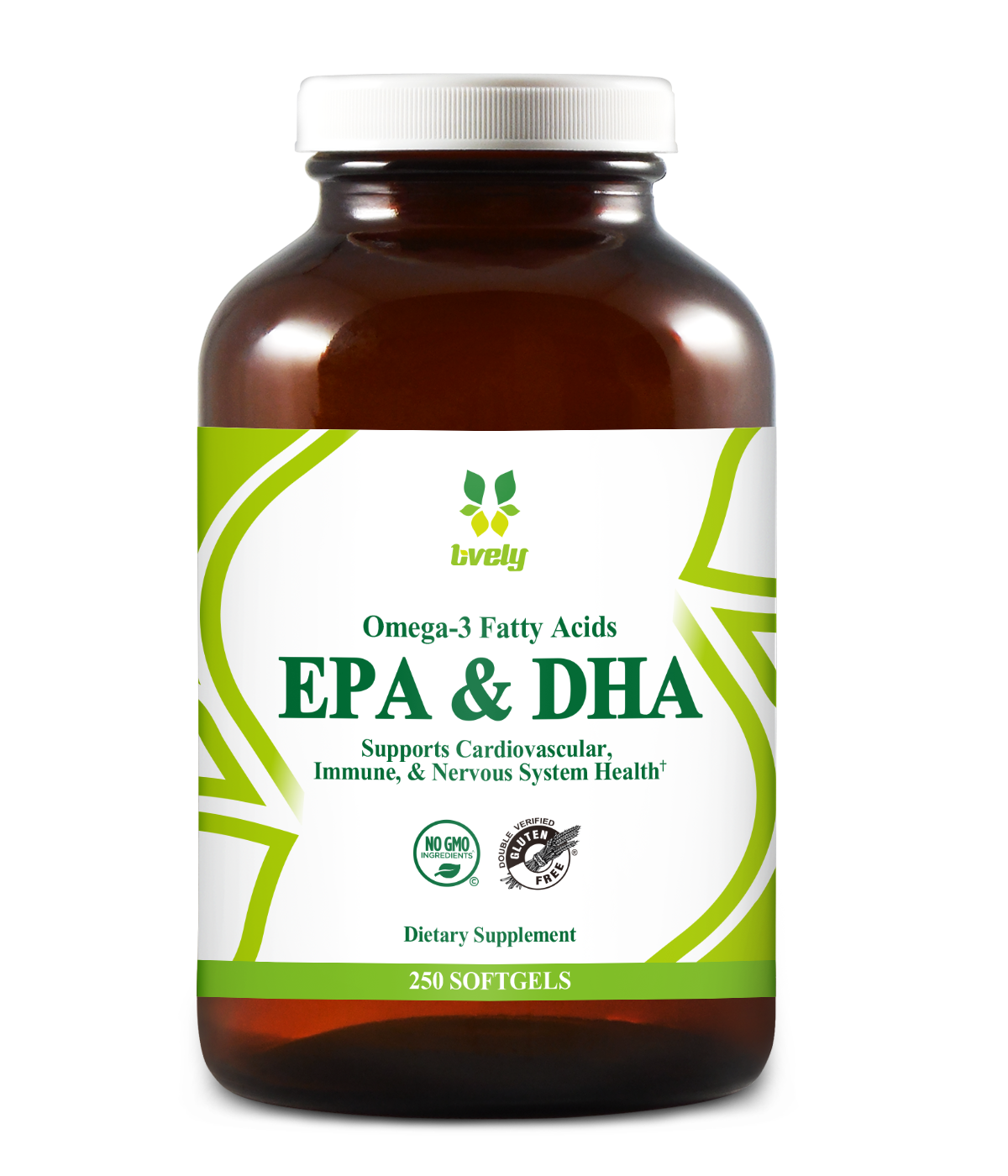 EPA & DHA Omega-3 Fatty Acids 250 Softgels