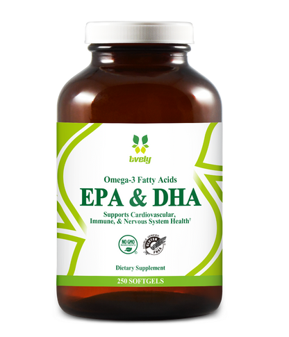 EPA & DHA Omega-3 Fatty Acids 250 Softgels