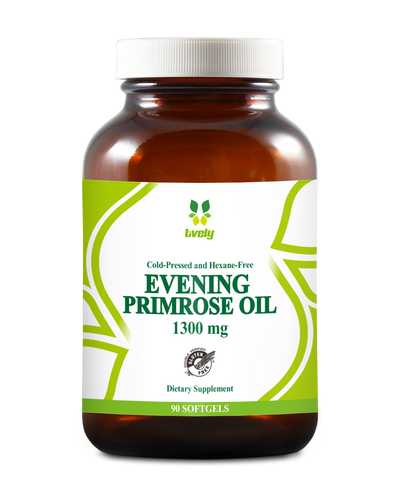 Evening Primrose Oil 1,300 mg Cold Pressed and Hexane Free