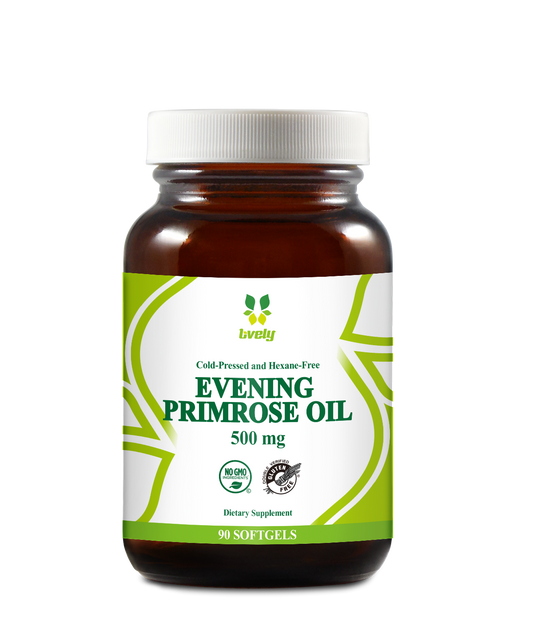 Evening Primrose Oil 500 mg Cold Pressed and Hexane Free