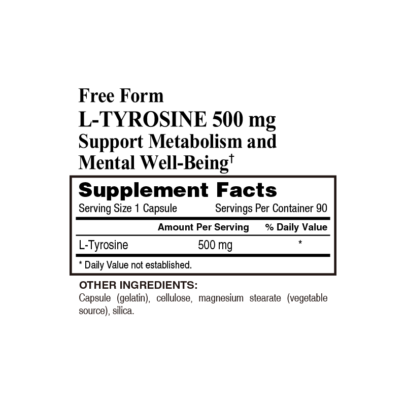 L-Tyrosine 500 mg