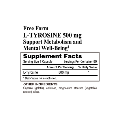 L-Tyrosine 500 mg