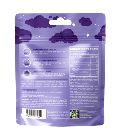 Melatonin Gummies 5 mg (Travel Pack)