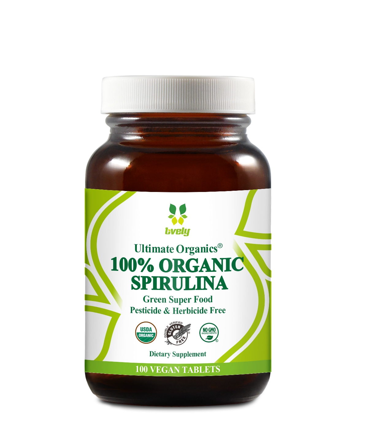 100% Organic Spirulina 500mg