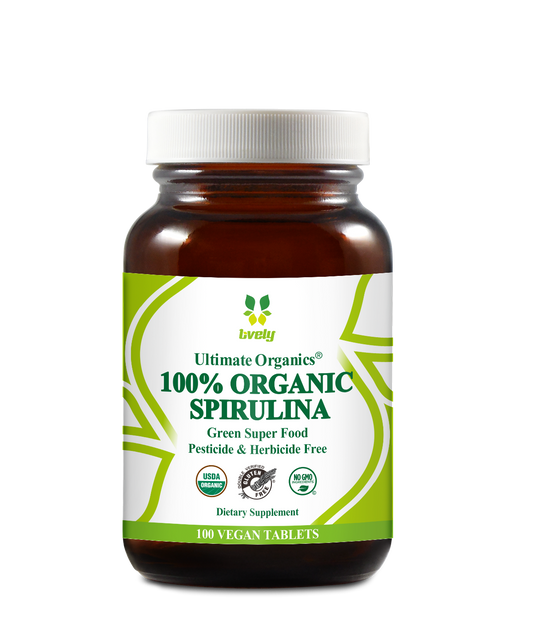 100% Organic Spirulina 500mg