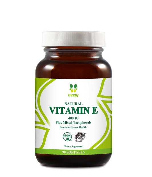 100% Natural Vitamin E 400 IU Plus Mixed Tocopherols